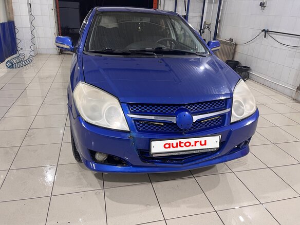 2012 Geely MK I, синий