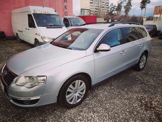 2009 Volkswagen Passat B6, серебристый, 540000 рублей, вид 2