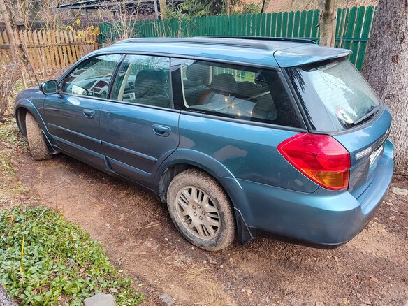 2004 Subaru Outback III, голубой, 485000 рублей - вид 5