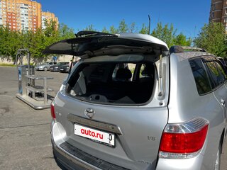2012 Toyota Highlander II (XU40) Рестайлинг, серебристый, 1550000 рублей, вид 4