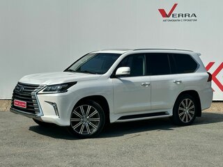 2019 Lexus LX 570 III Рестайлинг 2, белый, 10500000 рублей, вид 1