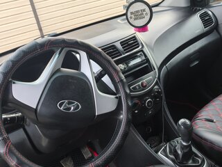 2012 Hyundai Solaris I, серебристый, 575000 рублей, вид 5