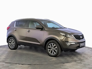 2015 Kia Sportage III Рестайлинг, коричневый, 1760000 рублей, вид 3