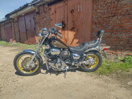 1997 Yamaha XV1100 Virago, коричневый, 350000 рублей, вид 2