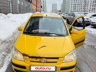 2004 Hyundai Getz I, жёлтый, 350000 рублей, вид 1