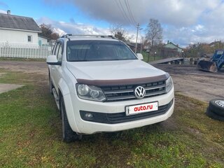 2013 Volkswagen Amarok Double Cab full-time I, белый, 1800000 рублей, вид 2