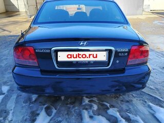 2007 Hyundai Sonata ТагАЗ IV (EF) Рестайлинг, чёрный, 490000 рублей, вид 5