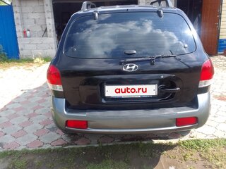 2004 Hyundai Santa Fe I, чёрный, 600000 рублей, вид 5