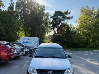 2014 Lada (ВАЗ) Largus I, серебристый, 330000 рублей, вид 1