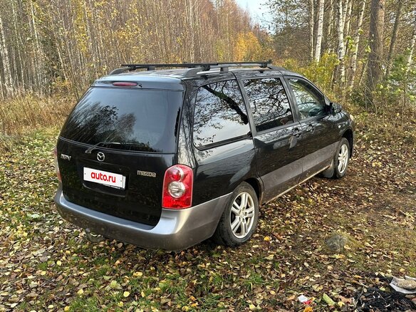2004 Mazda MPV II (LW) Рестайлинг, чёрный, 120000 рублей - вид 9