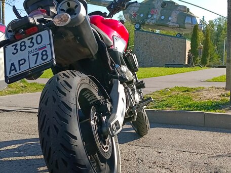2010 Yamaha MT-03, красный, 380000 рублей, вид 1