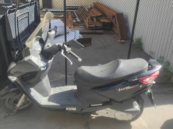 2009 Sym Joyride, чёрный, 90000 рублей - вид 2