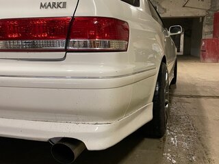 1996 Toyota Mark II VIII (X100), белый, 1250000 рублей, вид 4