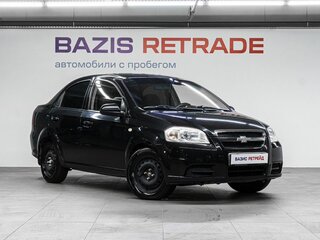 2011 Chevrolet Aveo I Рестайлинг, чёрный, 499000 рублей, вид 3