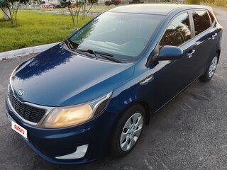 2015 Kia Rio 6-speed III, синий, 770000 рублей, вид 1
