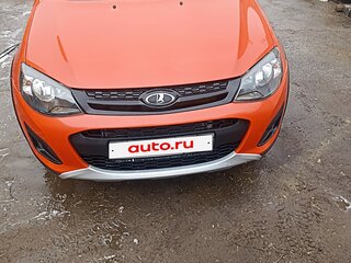 2018 Lada (ВАЗ) Kalina Cross II, оранжевый, 650000 рублей, вид 2