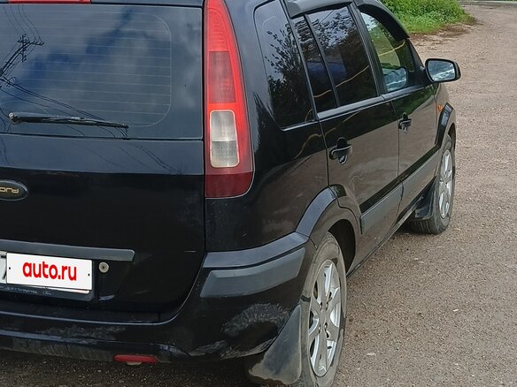 2008 Ford Fusion I Рестайлинг, чёрный, 350000 рублей - вид 3