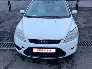 2008 Ford Focus II Рестайлинг, белый, 320000 рублей, вид 1