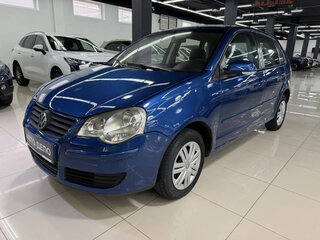 2008 Volkswagen Polo IV Рестайлинг, синий, 399000 рублей, вид 1