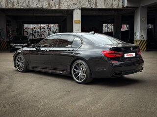 2017 BMW 7 серии 730d xDrive VI (G11/G12), чёрный, 3690000 рублей, вид 5