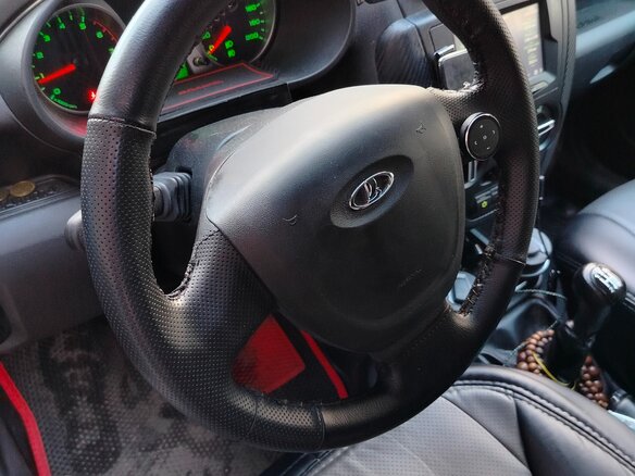 2015 Lada (ВАЗ) Granta I, серебристый, 349999 рублей - вид 10