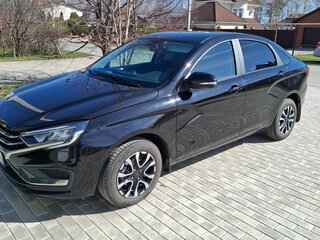 2024 Lada (ВАЗ) Vesta I Рестайлинг (NG), чёрный, 1380000 рублей, вид 1