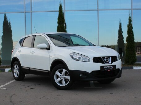 2010 Nissan Qashqai I Рестайлинг, белый, 950000 рублей, вид 3