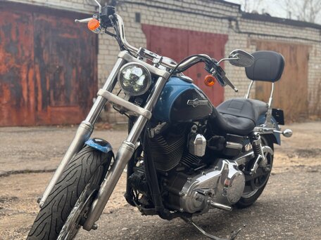 2010 Harley-Davidson Dyna Super Glide, синий, 870000 рублей, вид 1