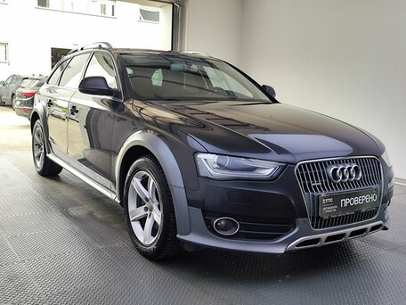 2014 Audi A4 allroad 7S-tronic IV (B8) Рестайлинг, чёрный, 1850000 рублей, вид 3