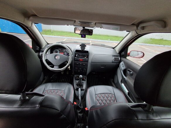 2008 Fiat Albea I Рестайлинг, красный, 570000 рублей - вид 32