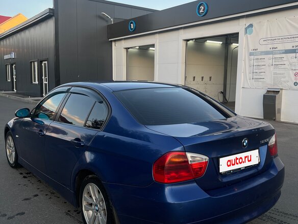 2007 BMW 3 серии 320i V (E90/E91/E92/E93), синий, 750000 рублей - вид 10