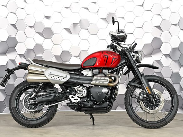 2024 Triumph Scrambler, красный, 1377000 рублей - вид 2