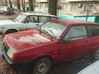 1995 Lada (ВАЗ) 2108, красный, 100000 рублей, вид 5