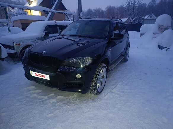 2008 BMW X5 3.0si II (E70), чёрный