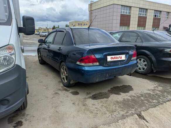 2005 Mitsubishi Lancer IX, синий, 210000 рублей - вид 7