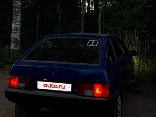 1999 Lada (ВАЗ) 2109, синий, 90000 рублей, вид 1