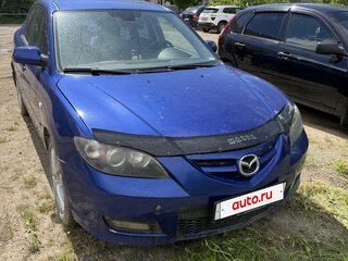 2006 Mazda 3 I (BK) Рестайлинг, синий, 420000 рублей, вид 2