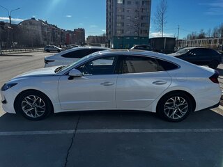 2019 Hyundai Sonata VIII (DN8), белый, 1320000 рублей, вид 3