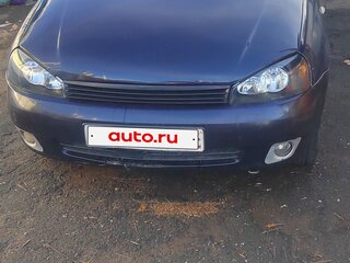 2008 Lada (ВАЗ) Kalina I, синий, 230000 рублей, вид 2