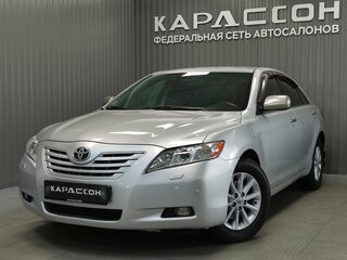 2007 Toyota Camry VI (XV40), серебристый, 840000 рублей, вид 1