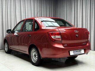 2013 Lada (ВАЗ) Granta I, красный, 499000 рублей, вид 4