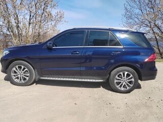 2017 Mercedes-Benz GLE 350 d I (W166), синий, 3750000 рублей, вид 4
