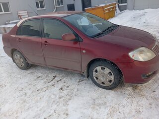2006 Toyota Corolla IX (E120, E130) Рестайлинг, красный, 365000 рублей, вид 3