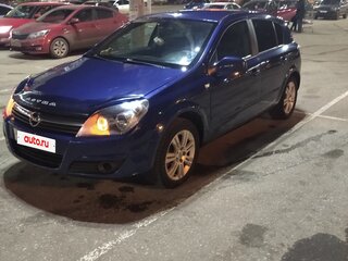 2008 Opel Astra H Рестайлинг, синий, 370000 рублей, вид 1