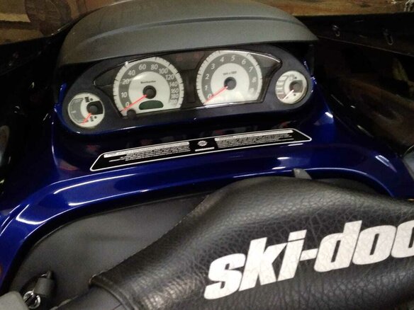 2001 Ski-Doo Grand Touring Limited, синий, 480000 рублей - вид 4