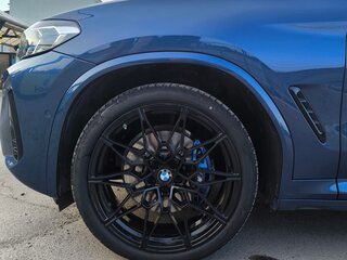 2024 BMW X4 M40i II (G02) Рестайлинг, синий, 9999999 рублей, вид 4