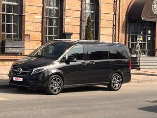 2020 Mercedes-Benz V-Класс Long 220 d длинный III (W447) Рестайлинг, чёрный, 4850000 рублей, вид 1