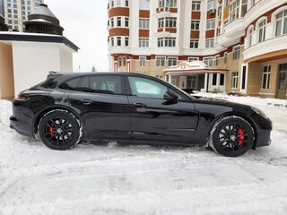 2021 Porsche Panamera 4 E-Hybrid II Рестайлинг, чёрный, 10800000 рублей, вид 4