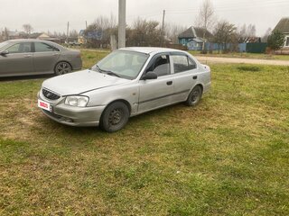 2007 Hyundai Accent ТагАЗ II, серебристый, 300000 рублей, вид 1
