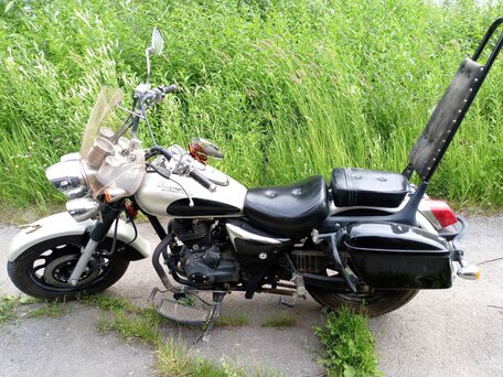 2013 Motoland Wolf 250, серебристый, 100000 рублей, вид 1